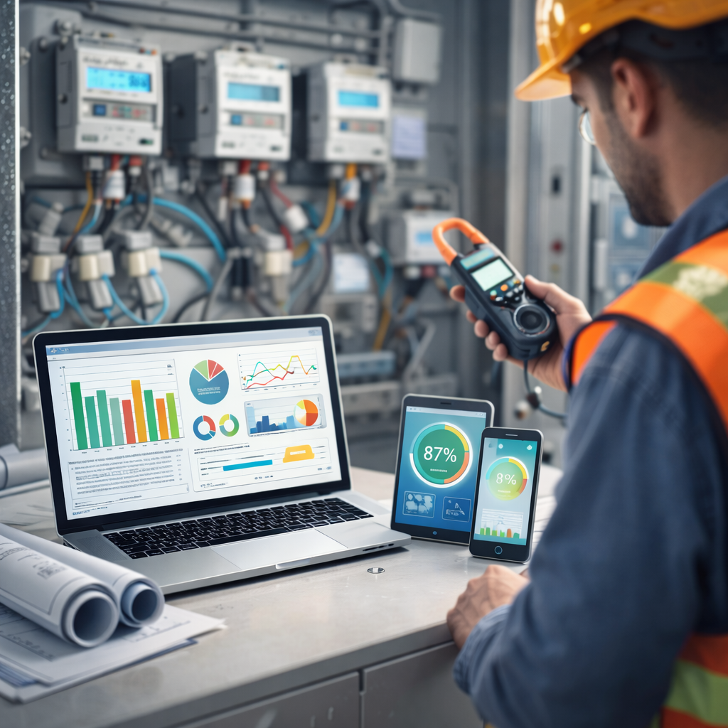 Energiemonitoring zur Analyse und Visualisierung von Energieverbräuchen